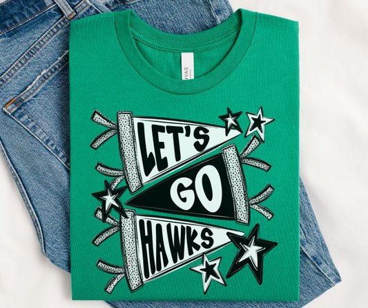 Hawks (Let's Go Pennant Mascot) - DTF