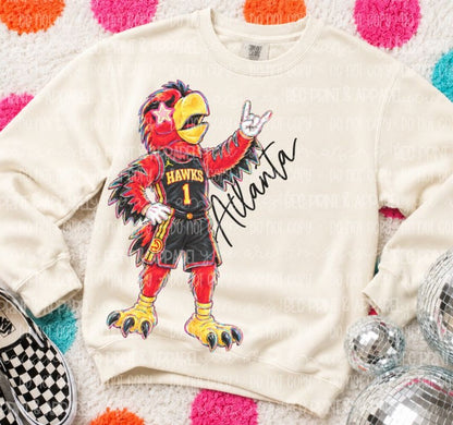 Hawks (Rockin NBA Mascot) - DTF