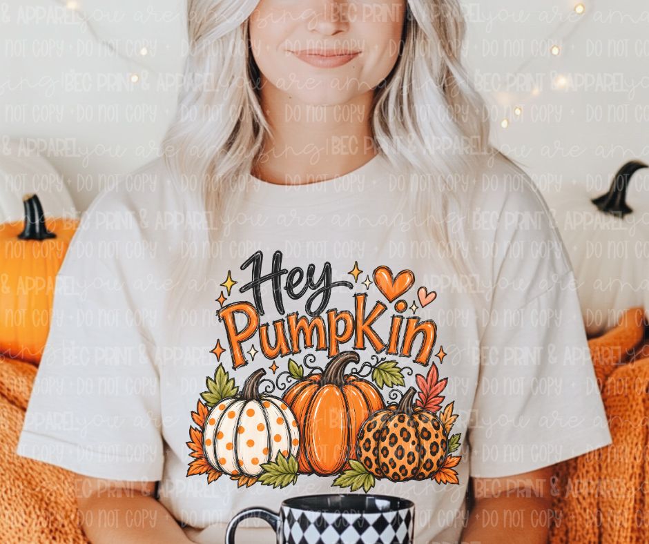 Hey Pumpkin Fall - DTF