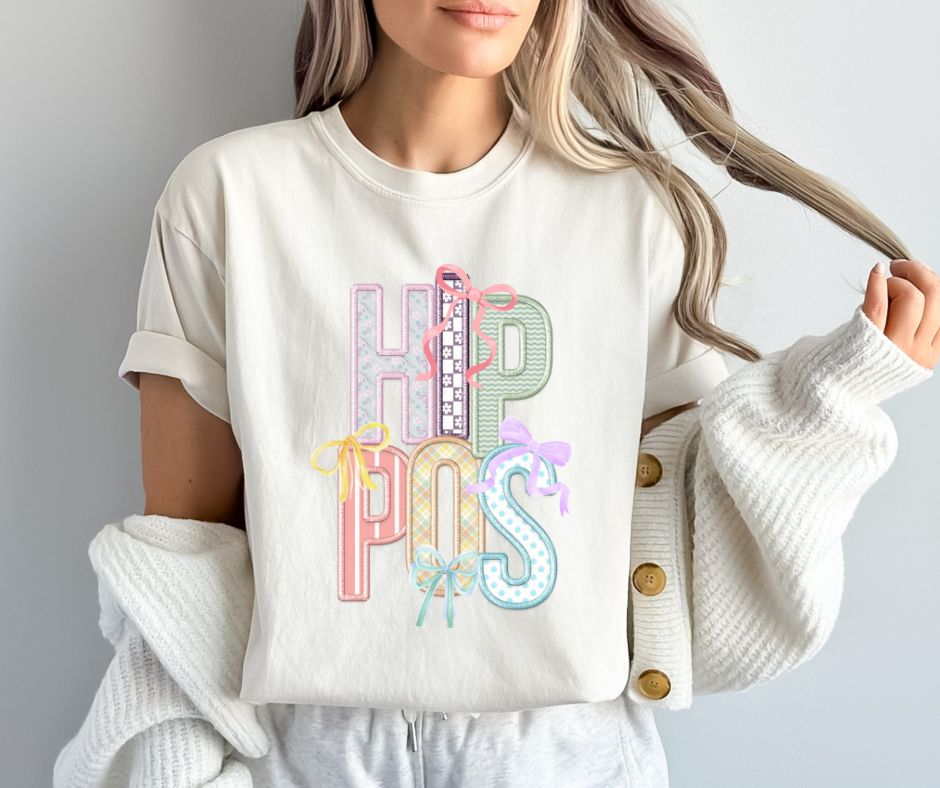 Hippos (Spring Bow Mascots) - DTF