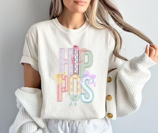 Hippos (Spring Bow Mascots) - DTF