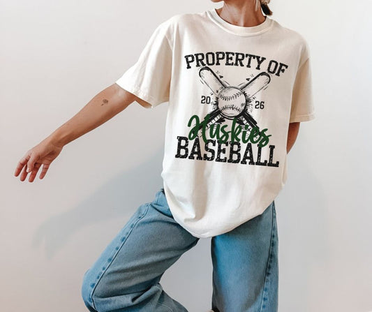 Huskies - Dark Green (Property Of Baseball) - DTF