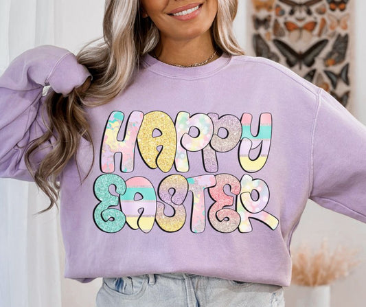 Happy Easter (Pastel) - DTF