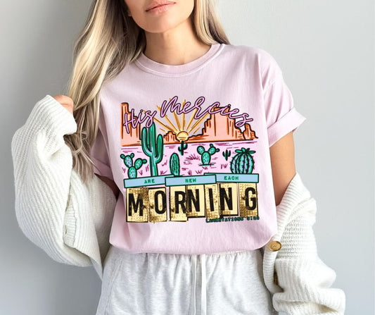 His Mercies are New each Morning  - DTF