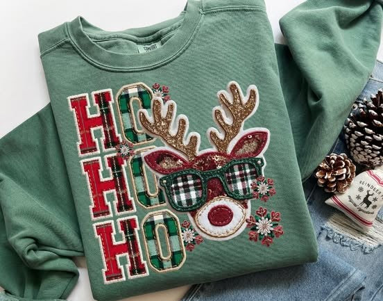 Ho Ho Ho Reindeer - DTF