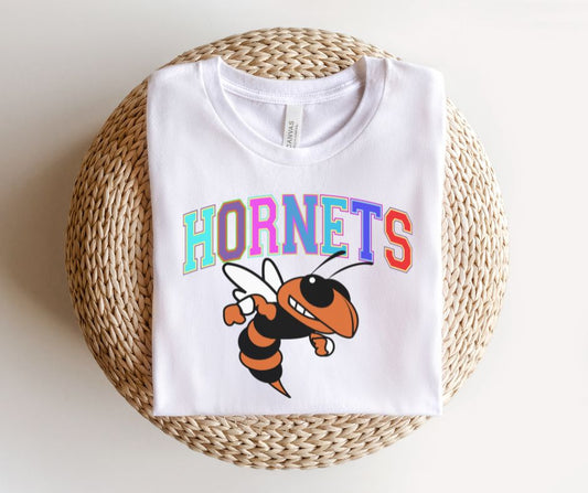 Hornets (multi-colored mascot) - DTF
