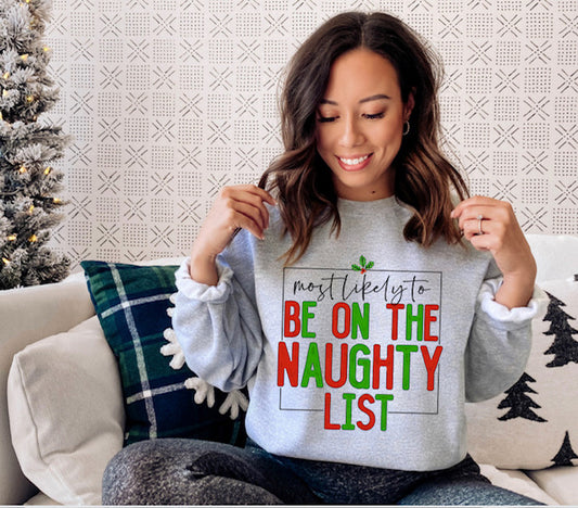 Most Likely to be on the Naugty List - DTF