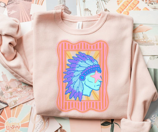 Indians (Preppy Stars Mascot) - DTF