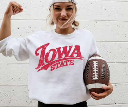 Iowa State (College Simple Vintage Style) - DTF