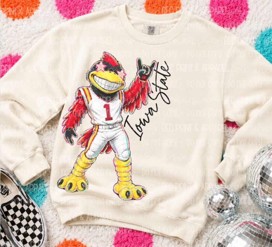 Iowa St (Rockin Mascot College) - DTF