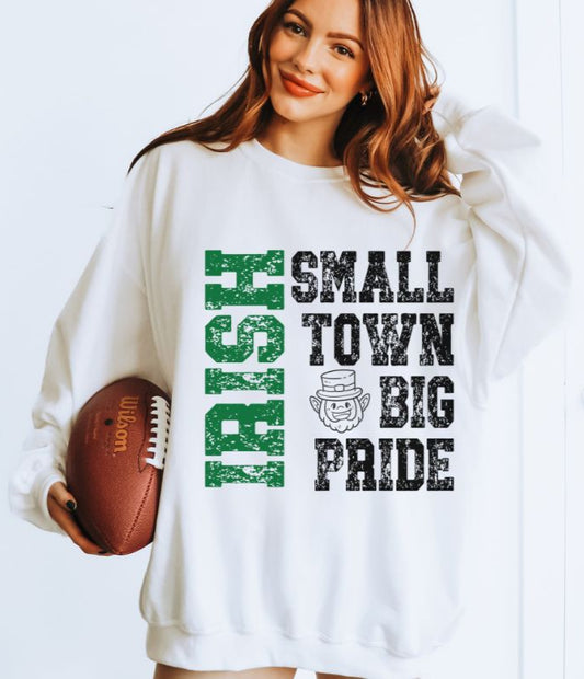 Irish - Kelly Green (Small Town Big Pride Mascots) - DTF