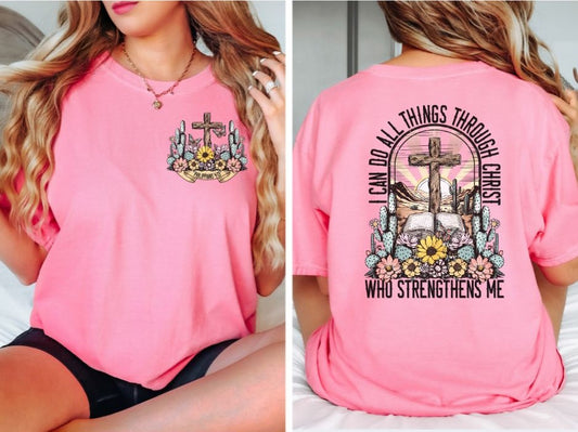 I can do all things in Christ who strengthens me - DTF