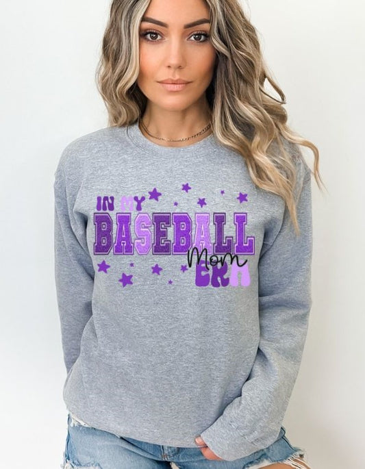 In my Baseball Mom Era (Purple) - DTF