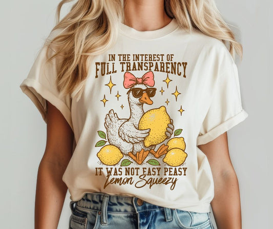 It was NOT Easy Peasy Lemon Squeezy - DTF