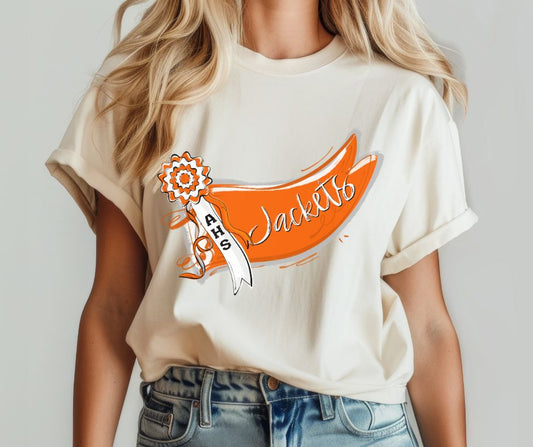 Jackets - Orange (Mums the Word Ribbon Pennant Mascots) - DTF