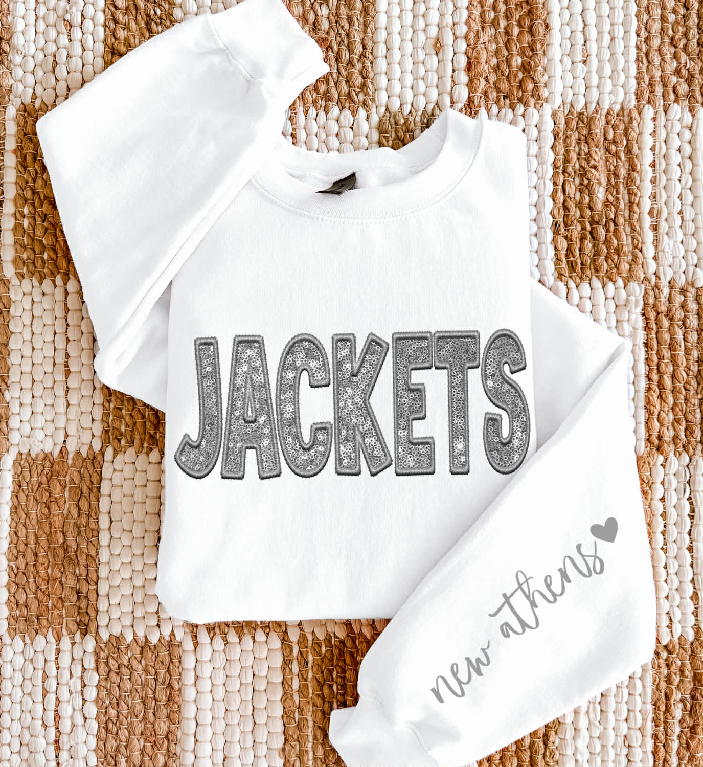 Jackets - New Athens/Silver (Sequins/Embroidery look) - DTF