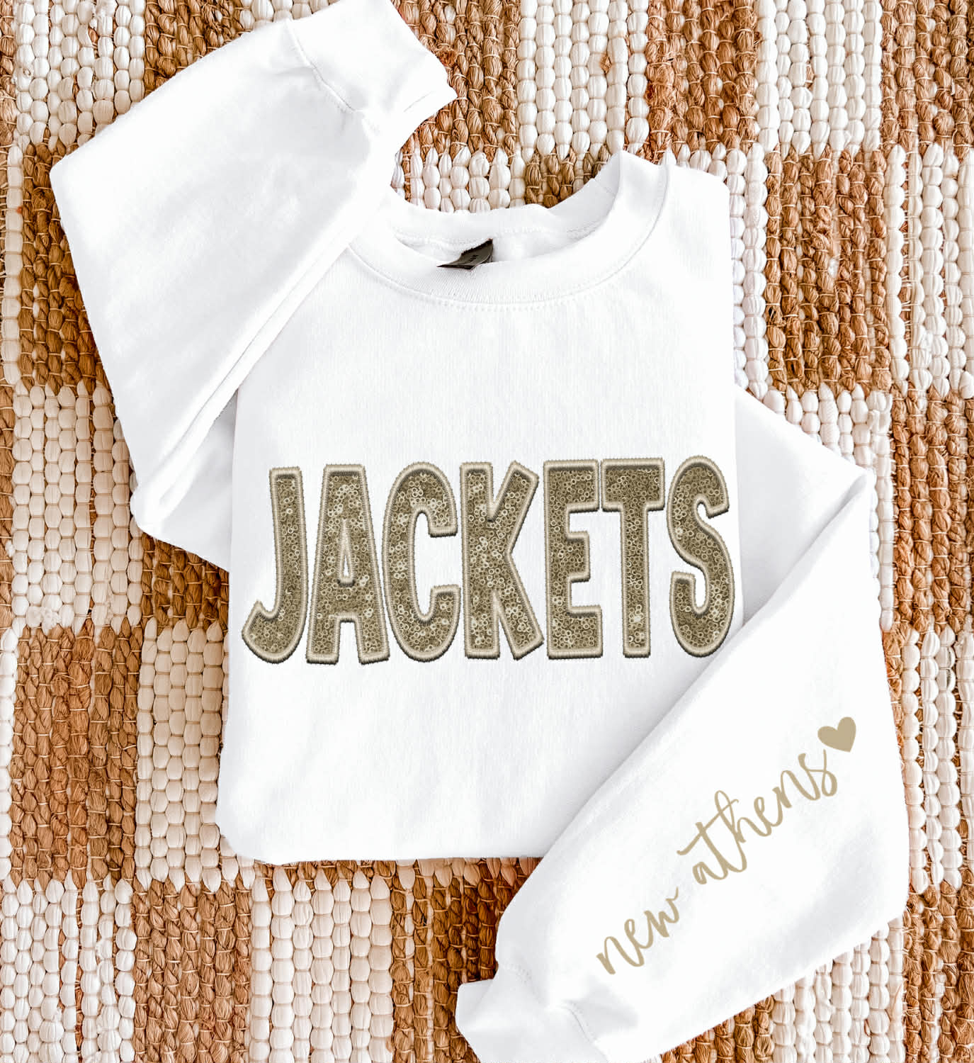 Jackets - New Athens/Vegas Gold (Sequins/Embroidery look) - DTF