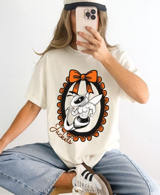 Jackets - Orange (Framed Mascot) - DTF