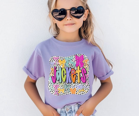 Jackets (Colorful Bows Mascot) - DTF