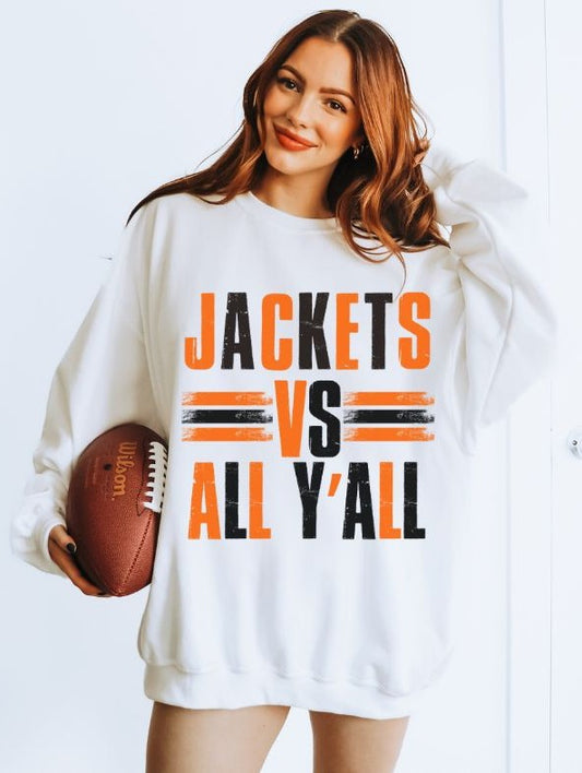Jackets - Orange/Black (Mascots VS All Yall) - DTF
