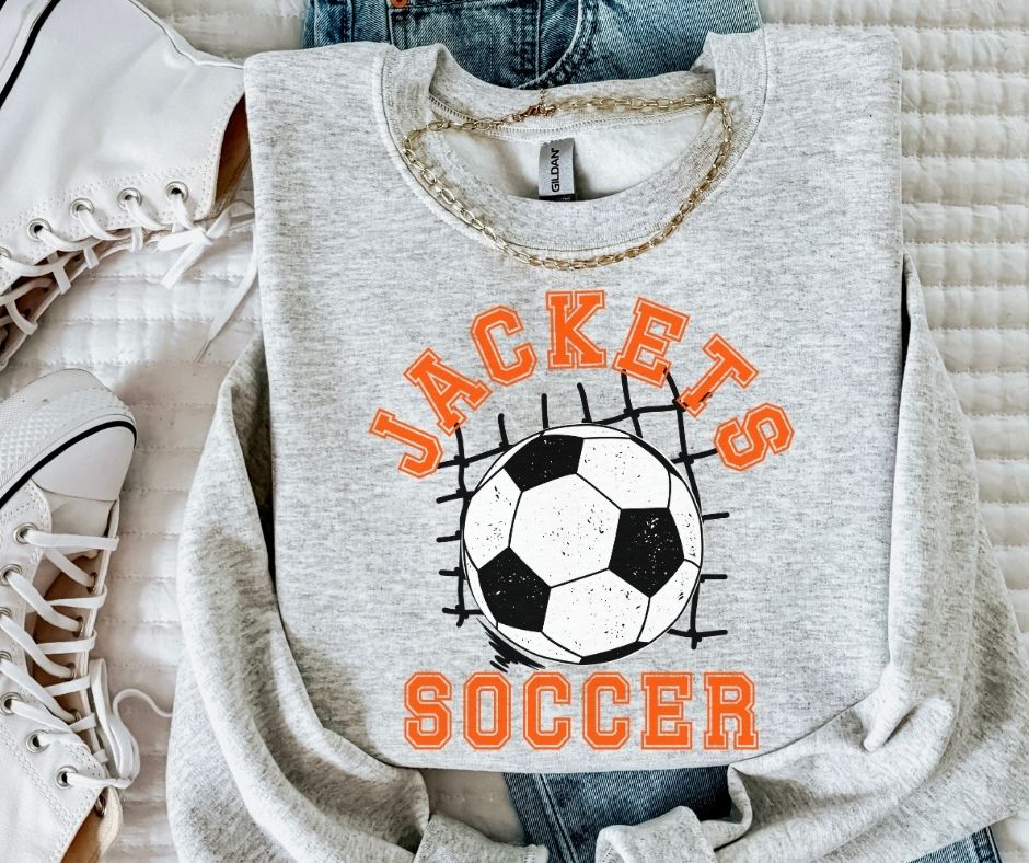 Jackets (Soccer Grunge Mascot) - DTF