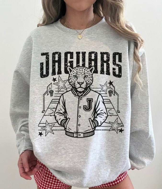 Jaguars (Basketball Letterman Mascot) - DTF