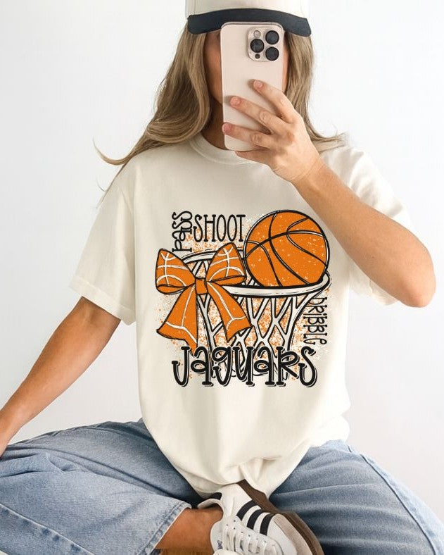 Jaguars (Hoop Bow Mascot)  - DTF