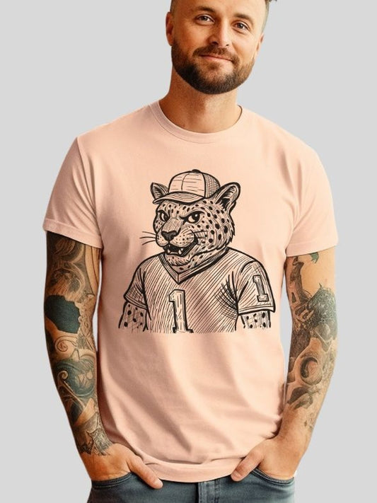 Jaguar (Sketched Jersey Mascot) - DTF