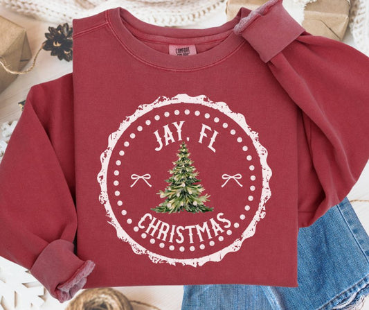 Jay, Florida (Christmas State Stamp) - DTF