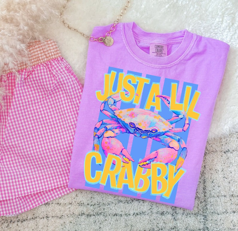 Just a Lil Crabby - DTF
