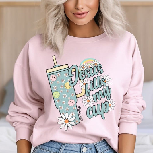 Jesus fills my cup - DTF