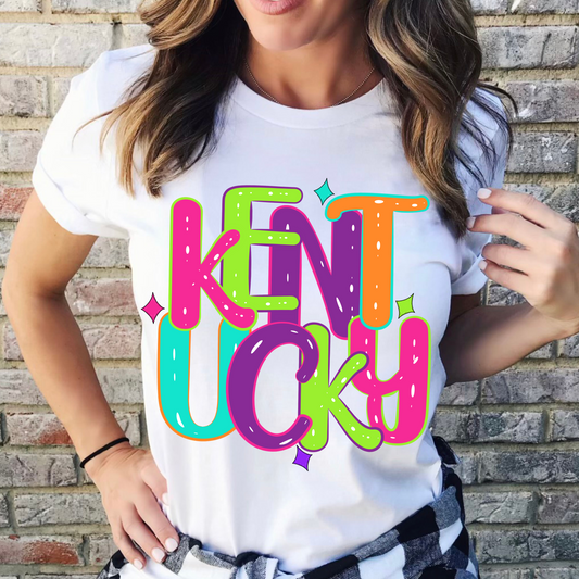 Kentucky (Neon State Spirit) - DTF