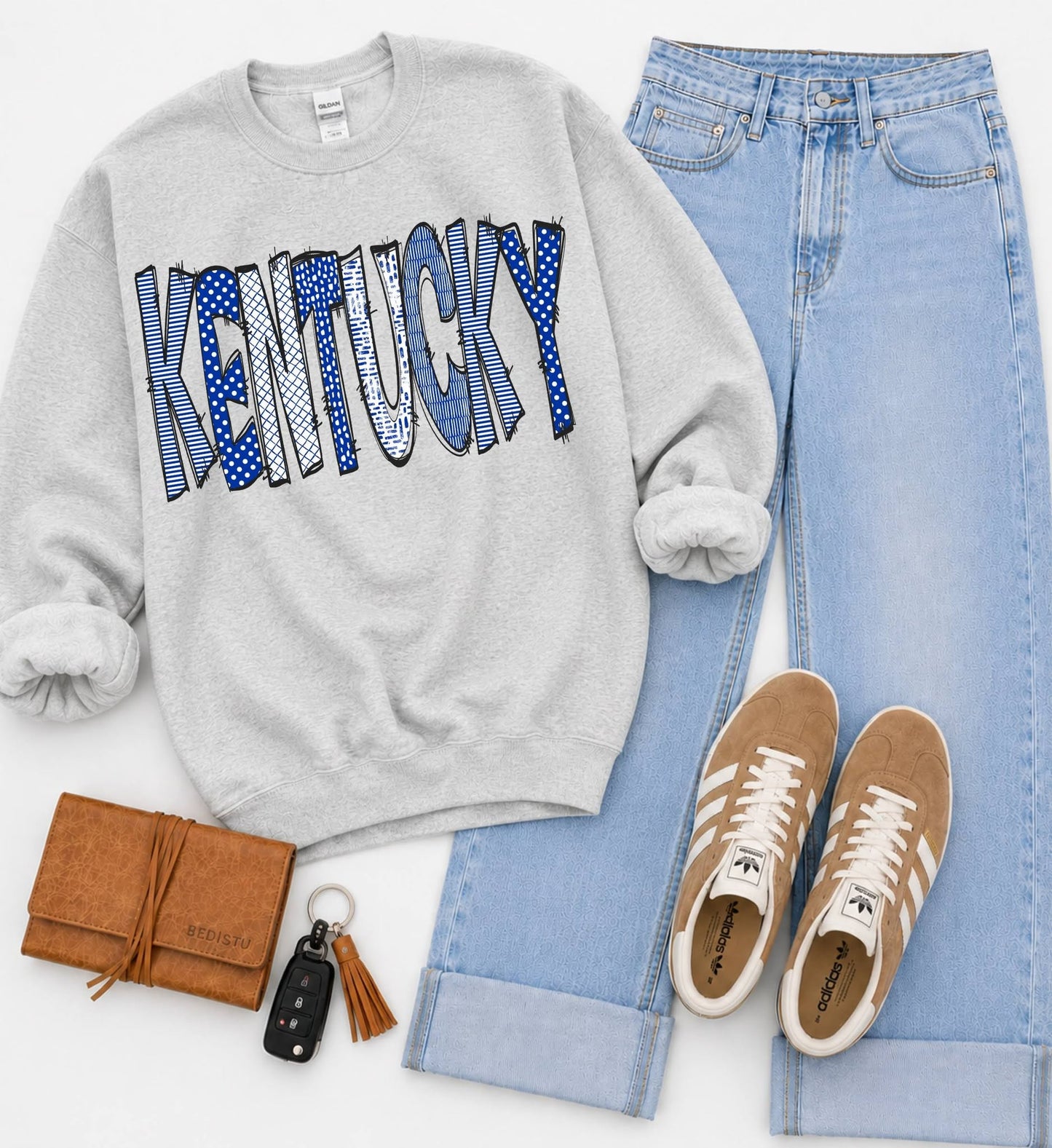 Kentucky (Doodle Pattern College) - DTF