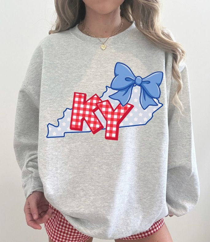 Kentucky (American Gingham and Stars State) - DTF