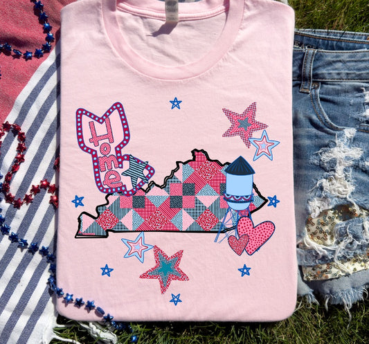 Kentucky (Patchwork Home States) - DTF