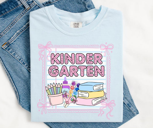 Kindergarten (School Staff Coquette Grade Levels/Occupations) - DTF