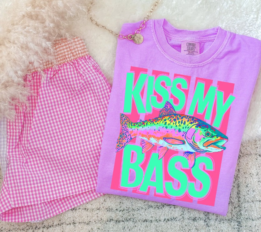 Kiss My Bass - DTF