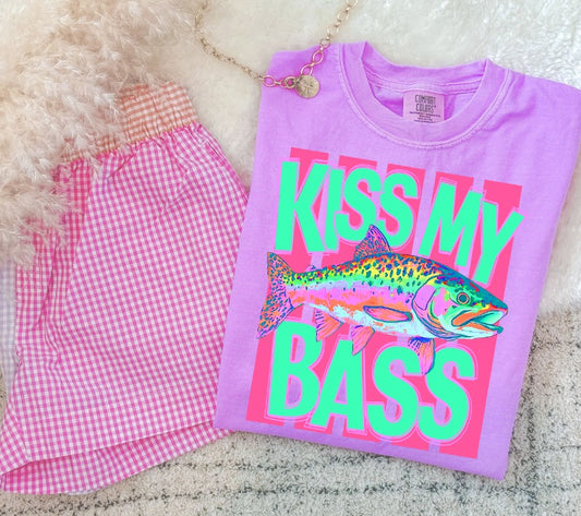 Kiss My Bass - DTF