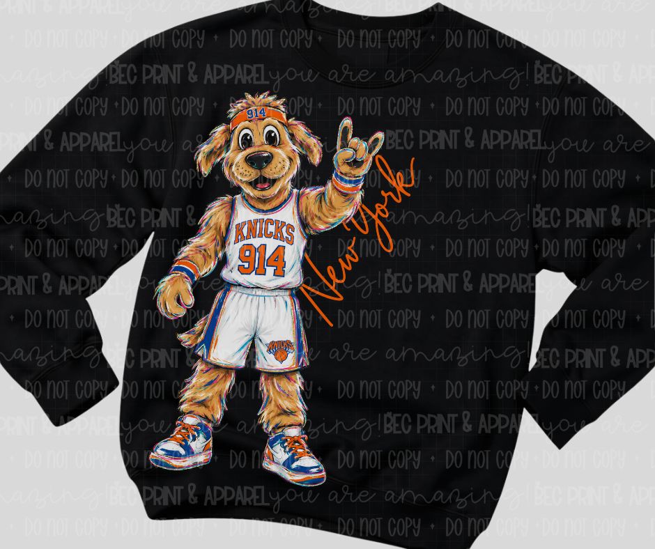 Knicks (Rockin NBA Mascot) - DTF