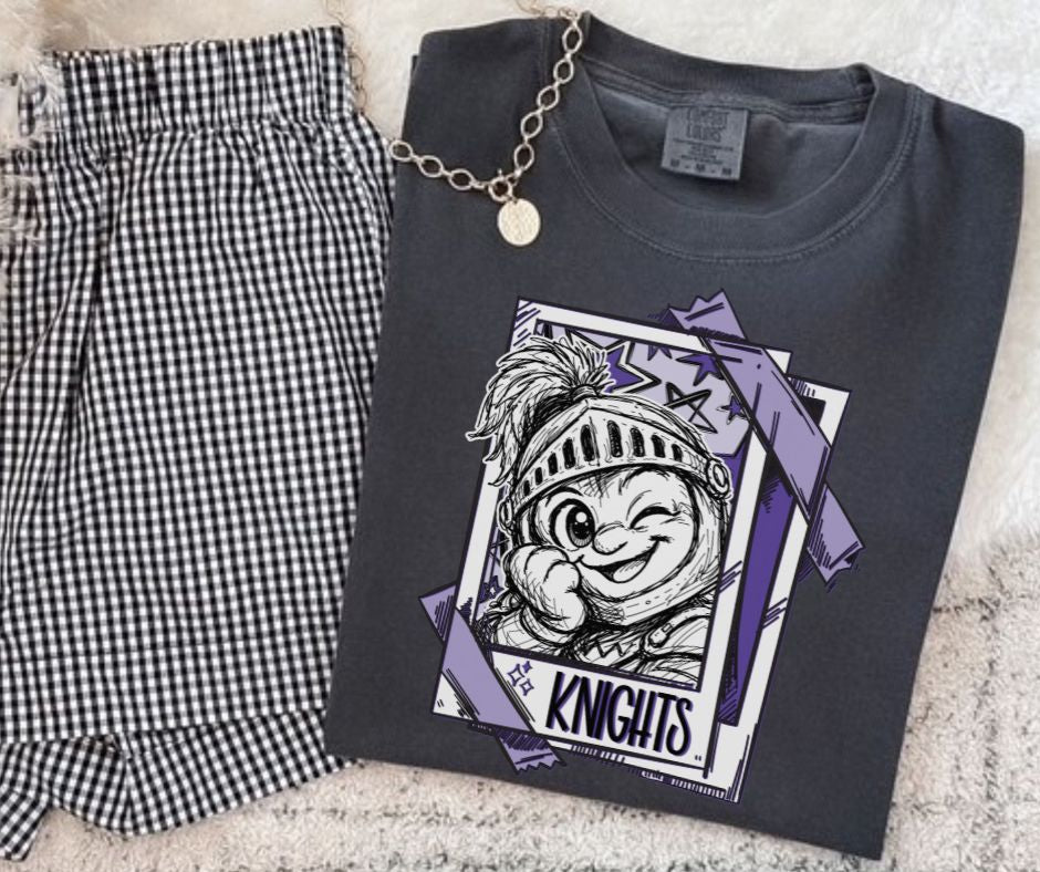 Knights - Purple (Cutie Patootie Mascots) - DTF