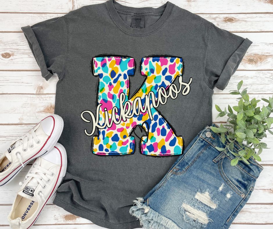 Kickapoo Merchandise Kickapoos (Bright Spot Mascot) - DTF – BEC Print & Apparel