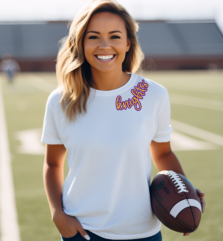 CUSTOM (Mascot Neckline - COLOR CHANGES ONLY) - Design/Mock Up