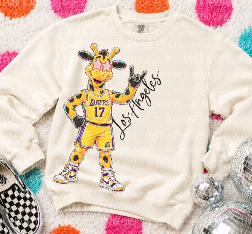 Lakers (Rockin NBA Mascot) - DTF