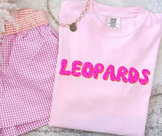 Leopards (Pink Bubble Stars Mascot) - DTF
