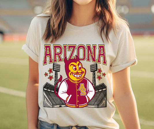 Arizona (College Letterman Mascot) - DTF