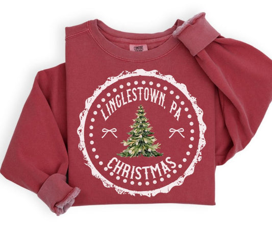 Linglestown, PA (Christmas State Stamp) - DTF