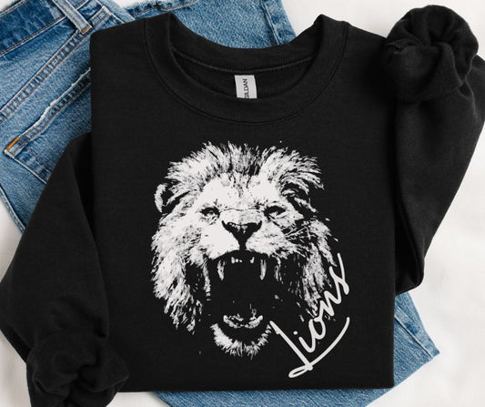 Lions (Aggressive Mascot) - DTF