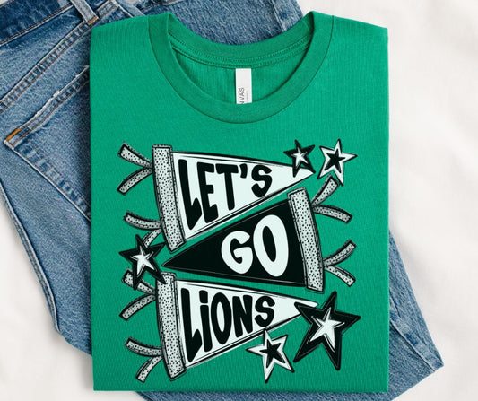 Lions (Let's Go Pennant Mascot) - DTF