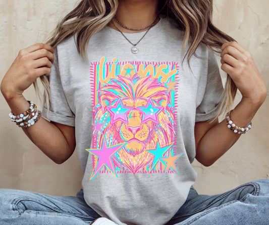 Lions (Colorful Stars Mascot) - DTF