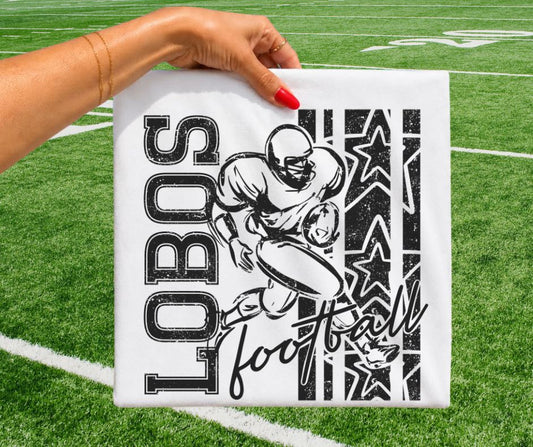 Lobos (Football Season Mascot) - DTF